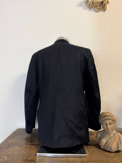 Vintage 00’s Italian Navy Double Breasted Jacket “XL”
