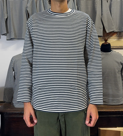 Russian Navy Cotton Fleece Long Sleeve T-Shirt