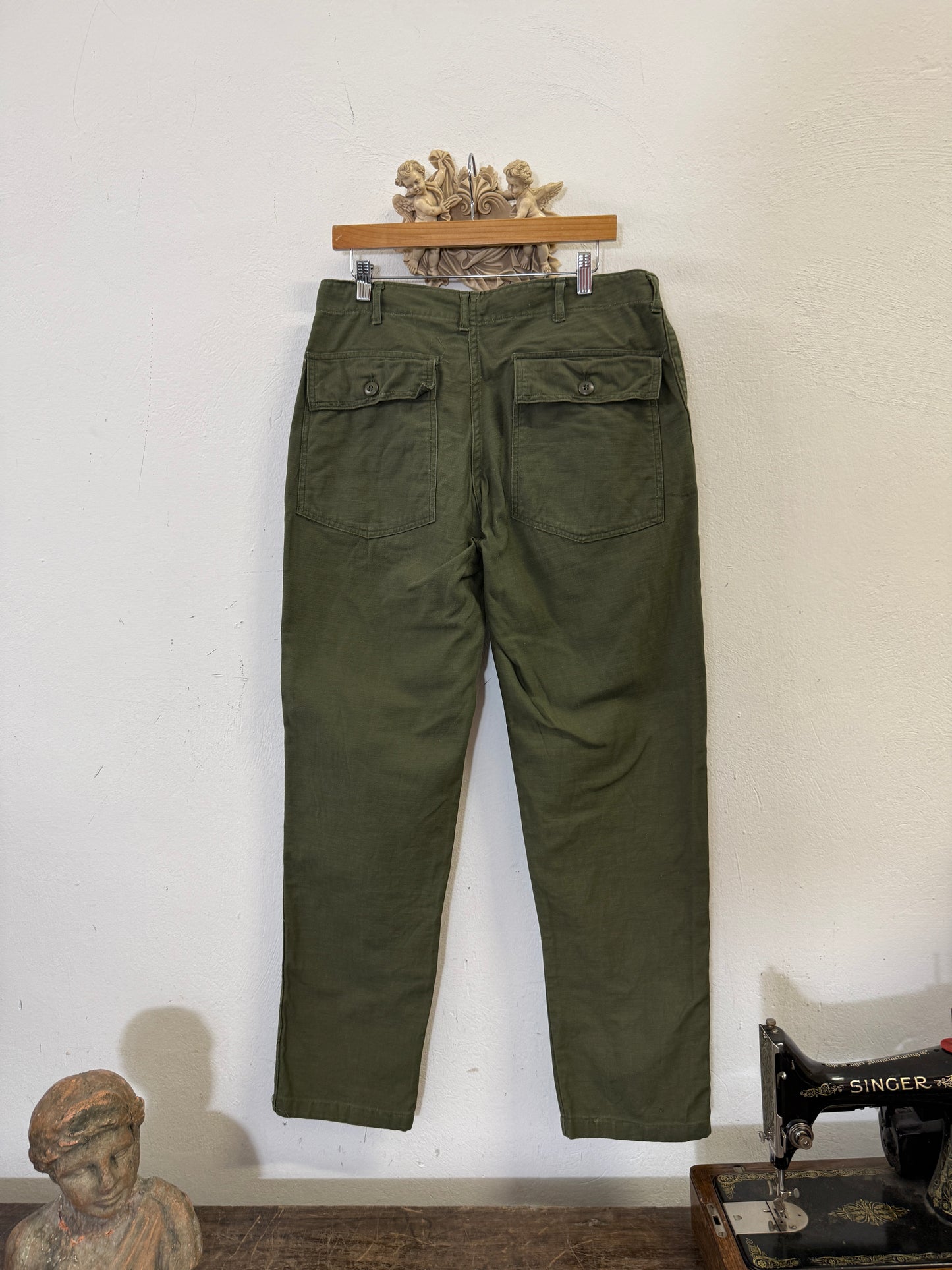Vintage Og 107 Us Army Fatigue Pants “W34”