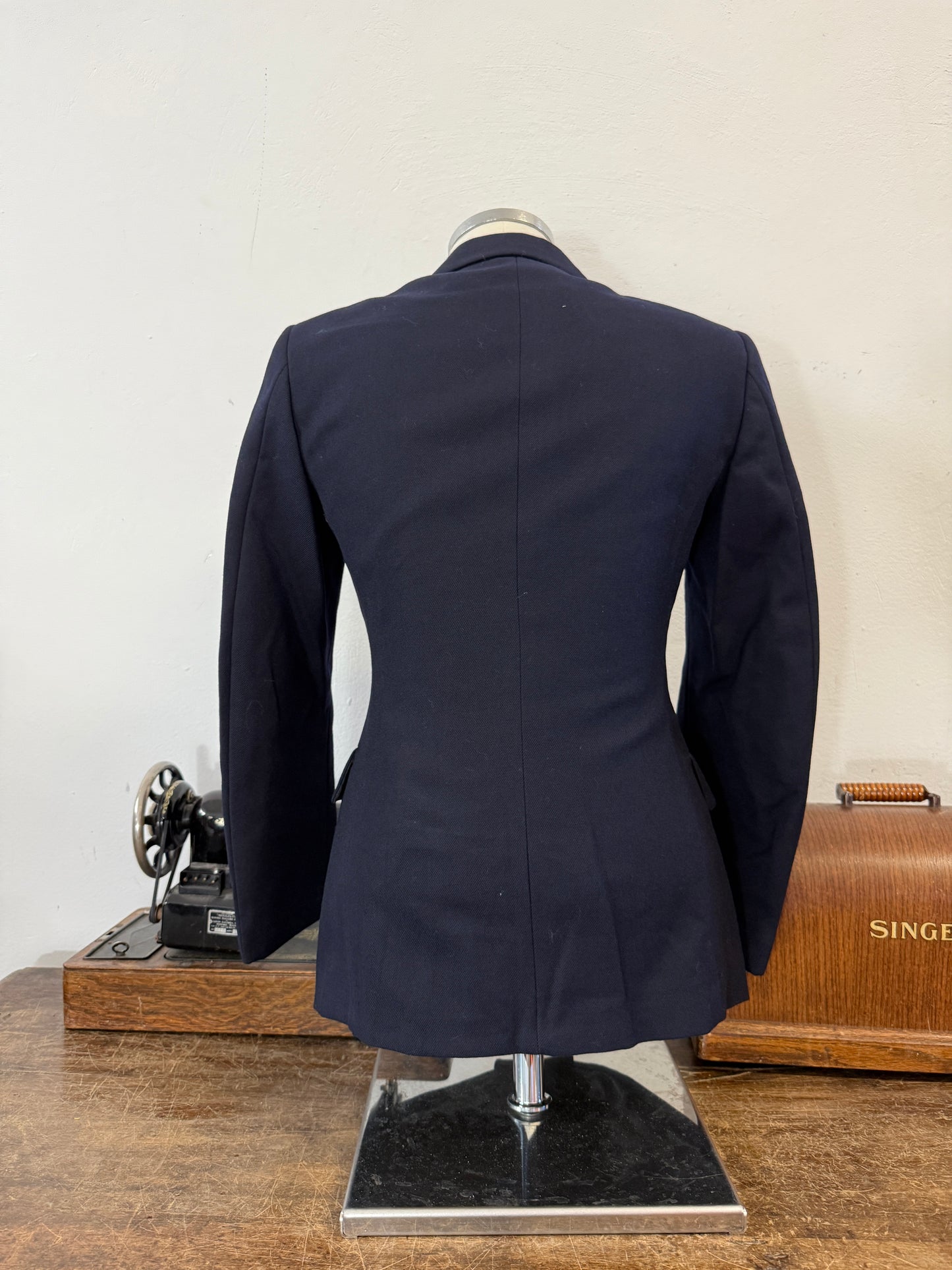 Vintage 00’s Italian Navy Double Breasted Jacket “S”