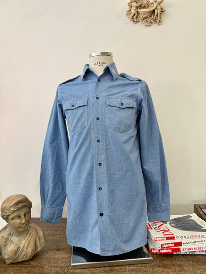 Vintage 90’s Italian Navy Shirt “S/M”