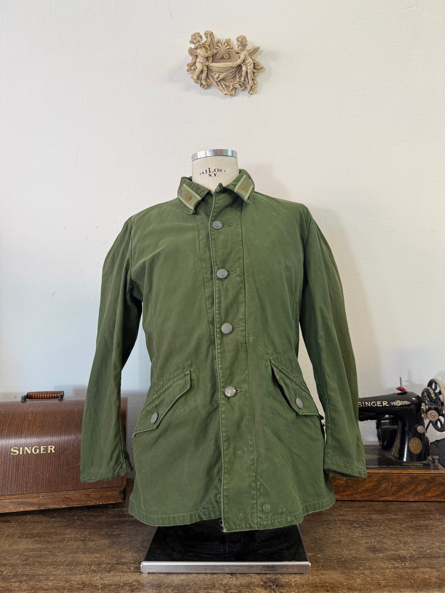 Vintage 70’s Swedish Army Jacket “M/L”