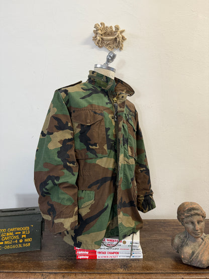 Vintage Woodland Field Jacket M65 Us Army “M”