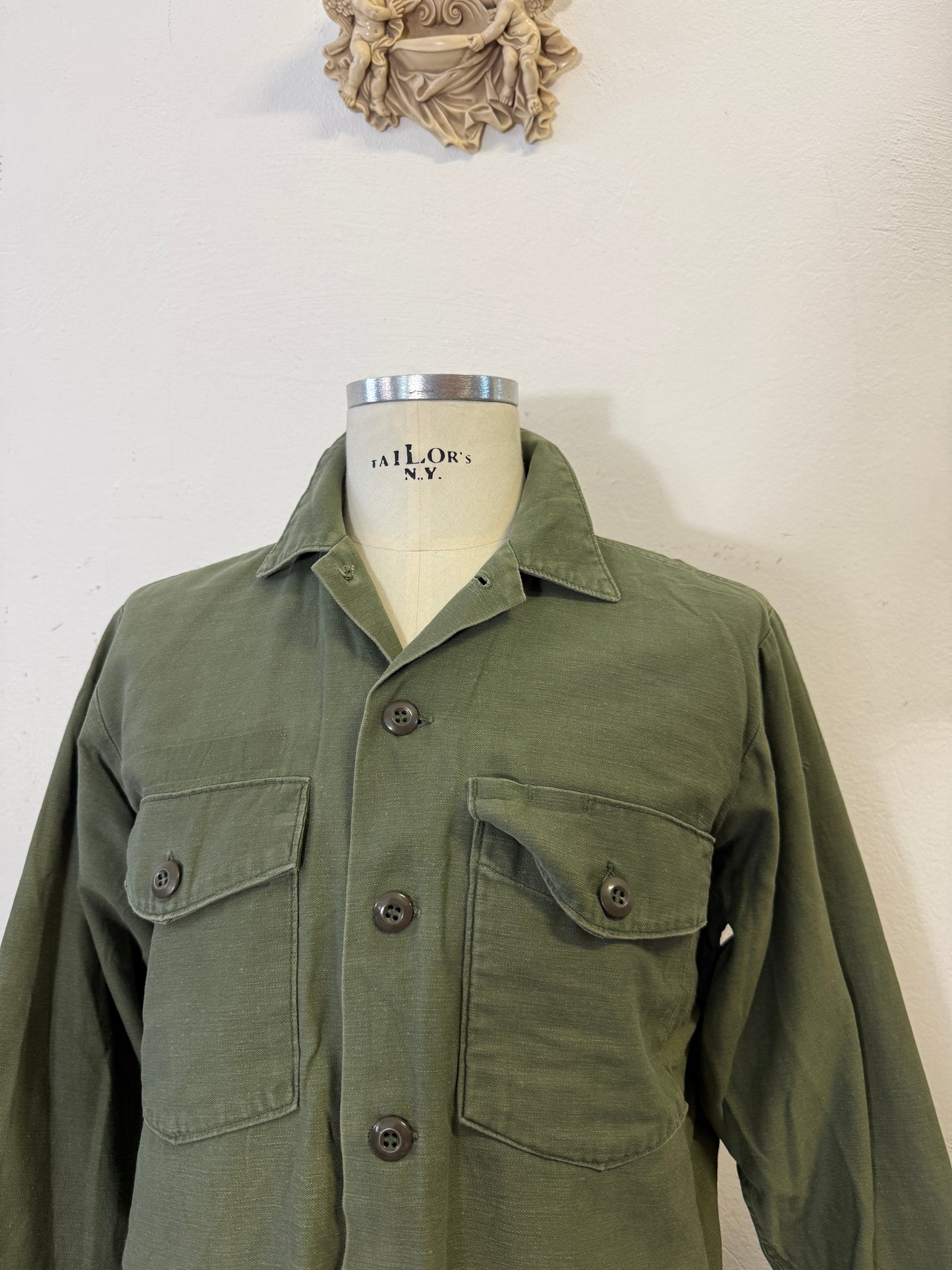 Vintage Og 107 Us Army Shirt “M/L”