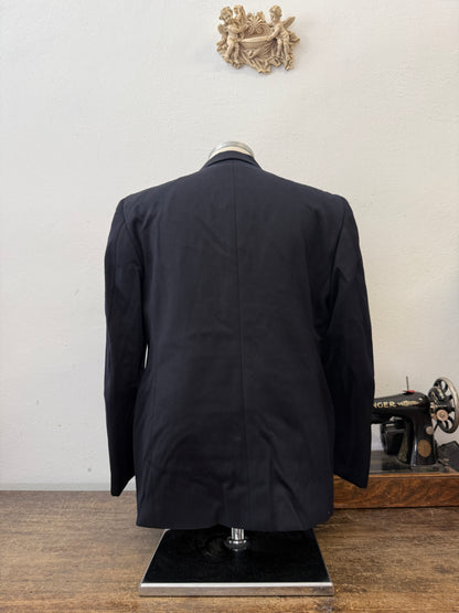 Vintage Italian Navy Double Breasted Jacket “M”