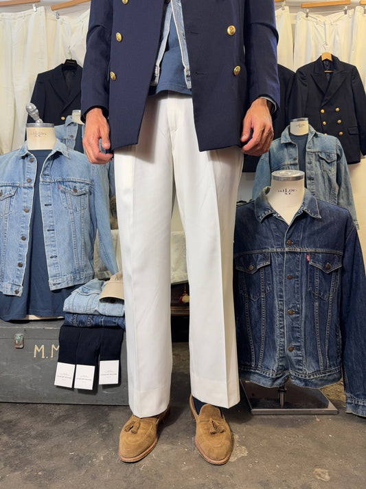 Vintage Italian Navy Chino Pants