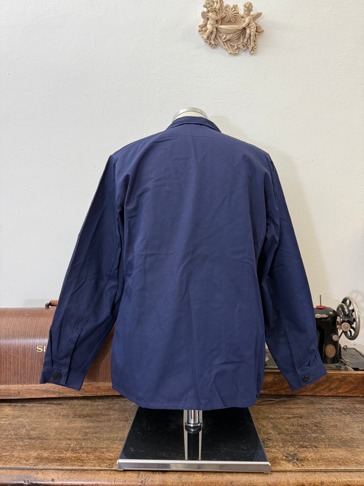 Deadstock 90’s German Army Work Jacket HBT “L”