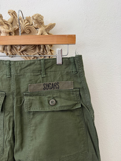 Vintage Og 107 Us Army Fatigue Pants “W31”