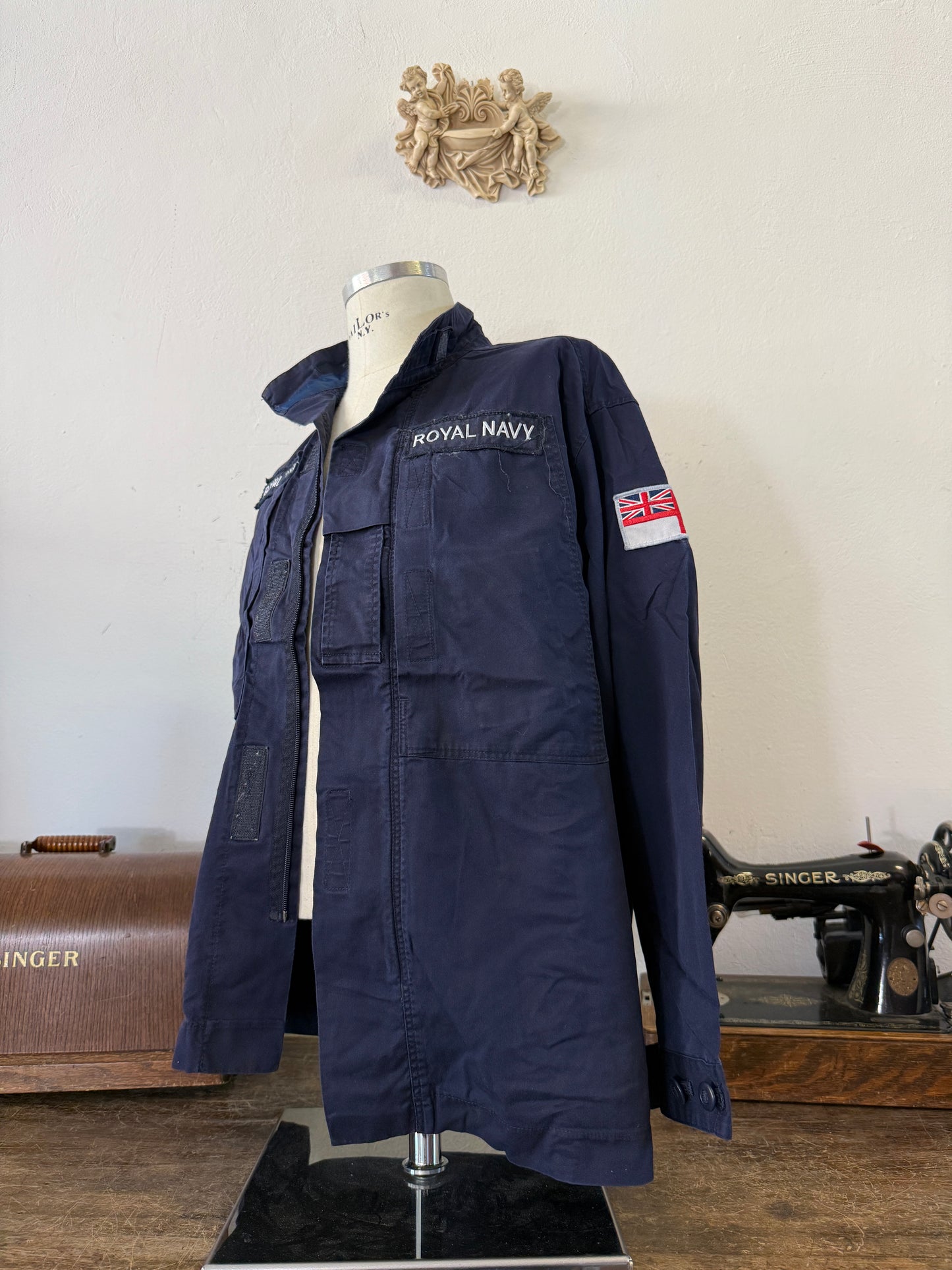 Vintage British Royal Navy Jacket “L”