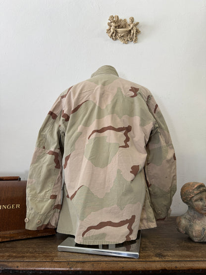 Vintage BDU Camo Jacket Ripstop US Army – L