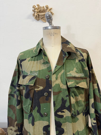 Vintage Woodland Jacket Us Army “L”