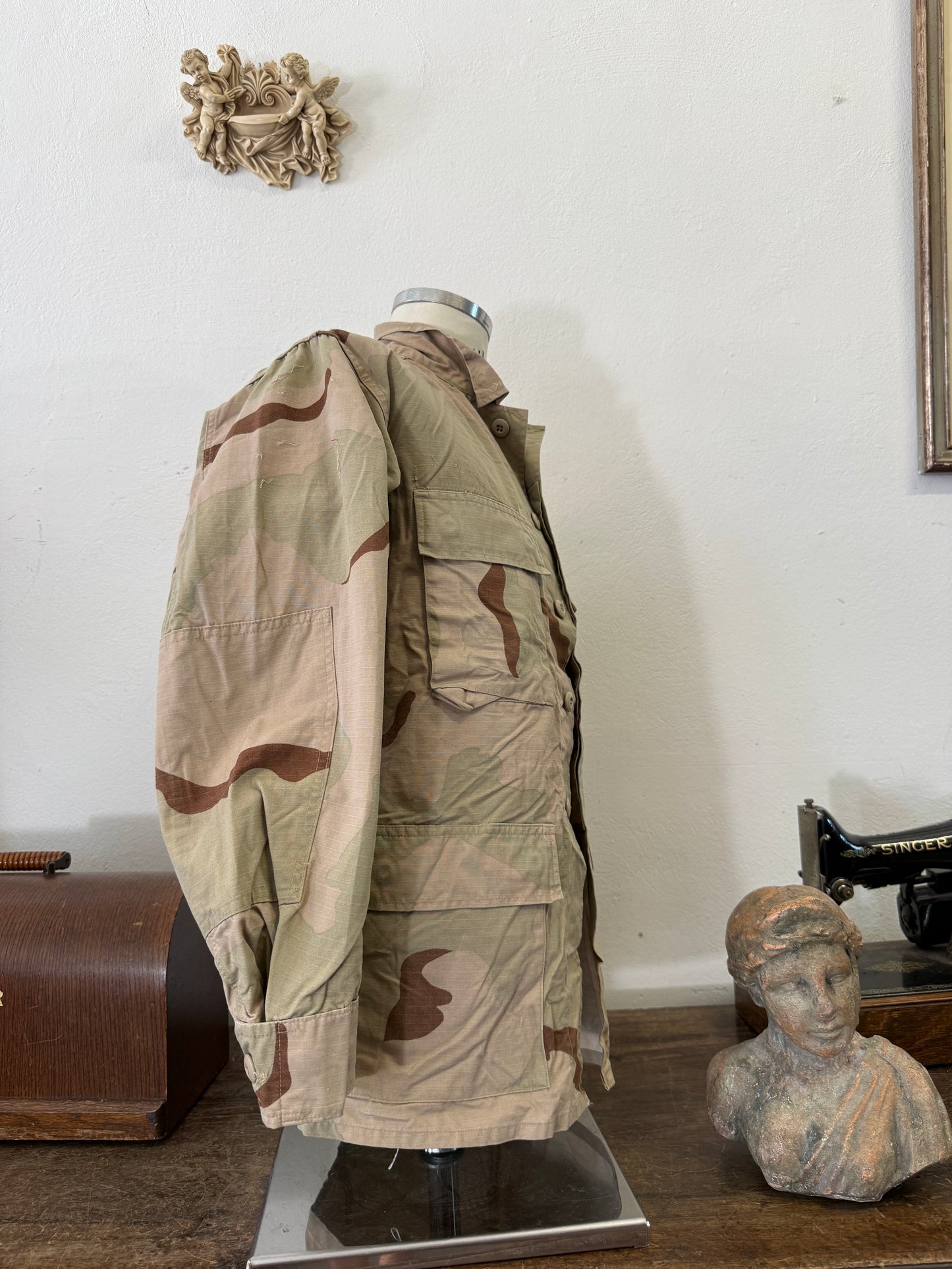 Vintage BDU Camo Jacket Ripstop US Army “M”