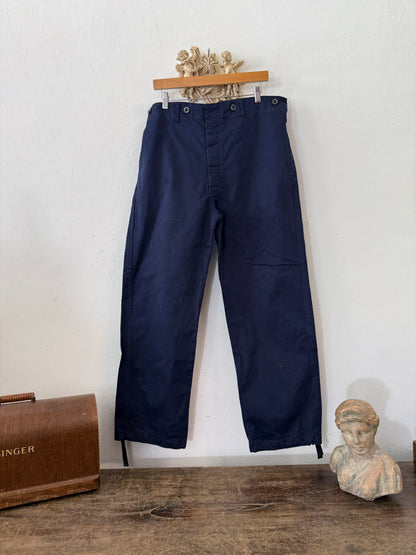 Vintage German Army Work Pants HBT “W36”
