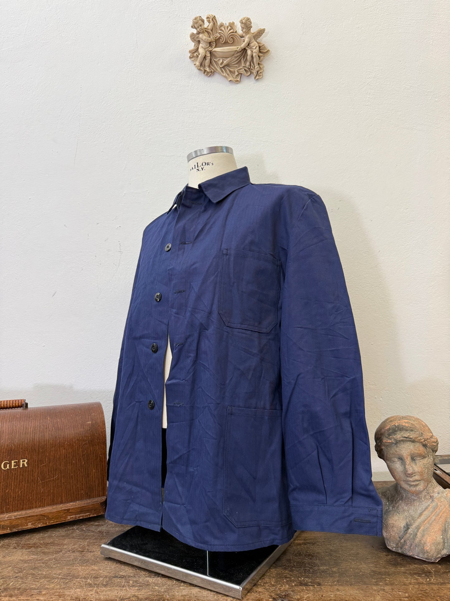 Vintage 90’s German Army Work Jacket HBT “L”