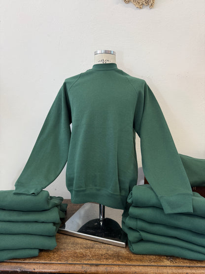 Russell Green Crewneck Raglan