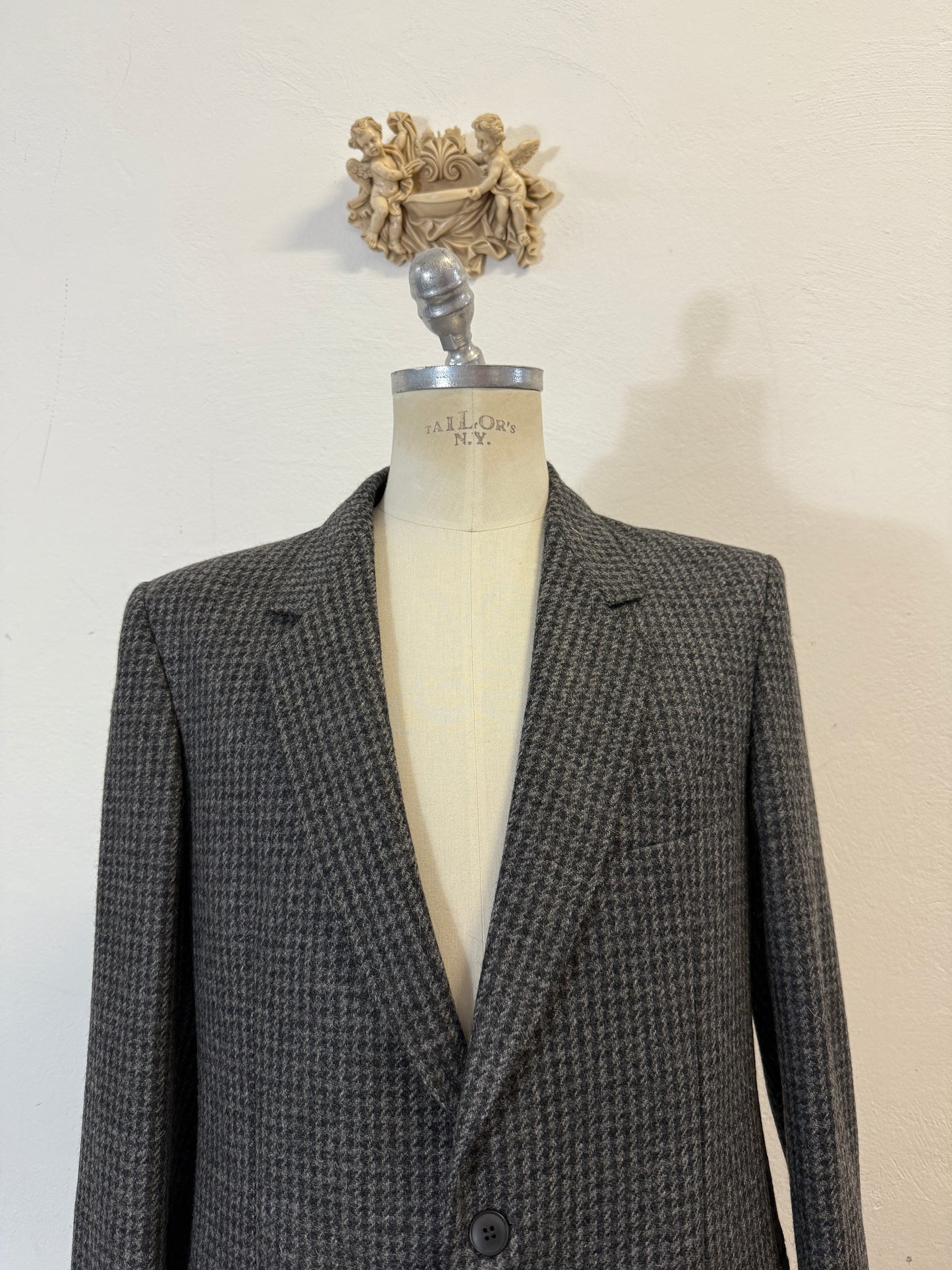Vintage Blazer Pied de Poule “L”