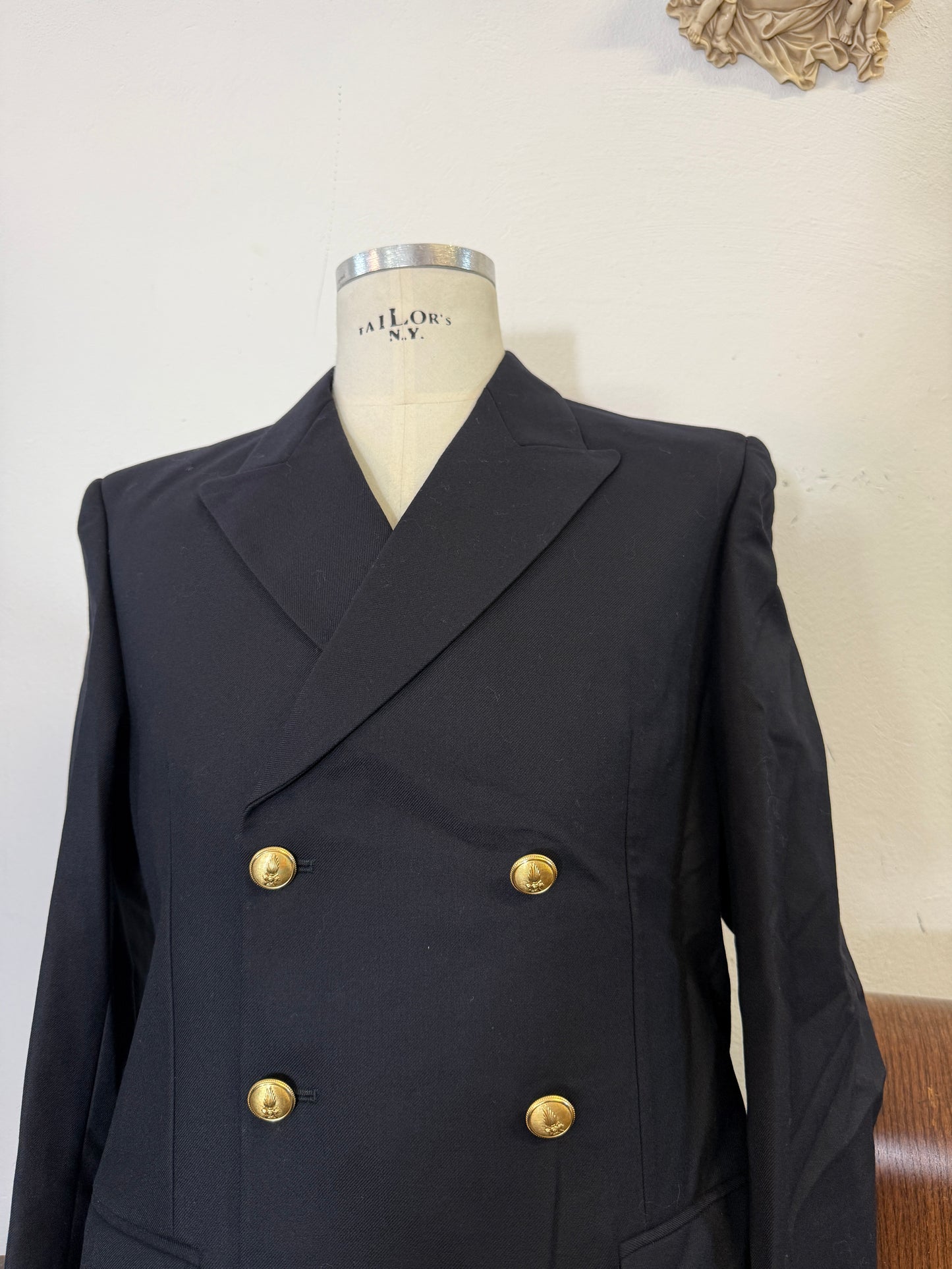 Vintage Double-Breasted Guardia di Finanza Jacket “M”