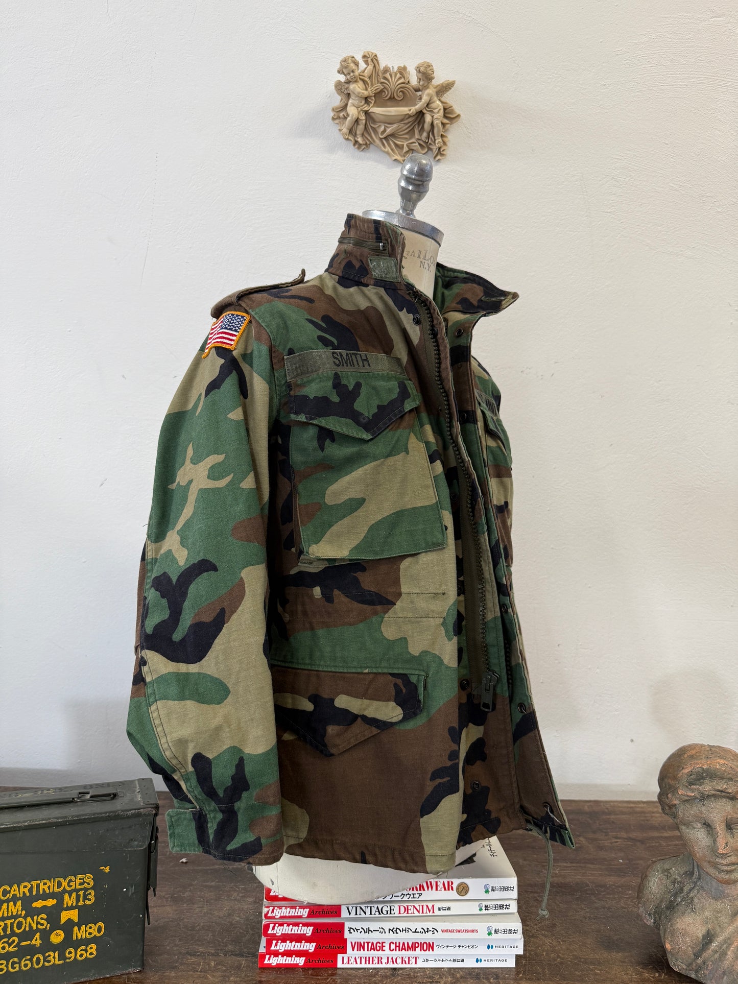 Vintage Woodland Field Jacket M65 Us Army “S”