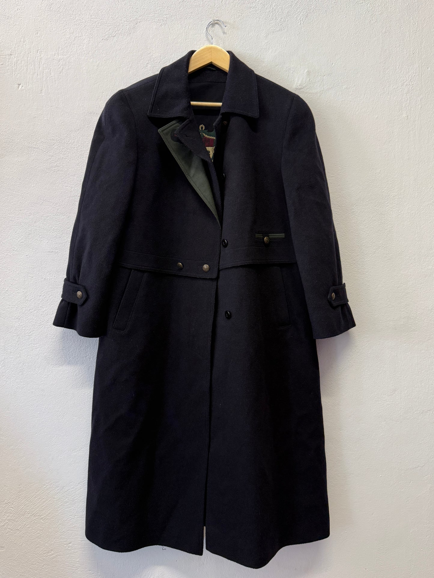 Vintage 80’s Woman Loden Coat “L”