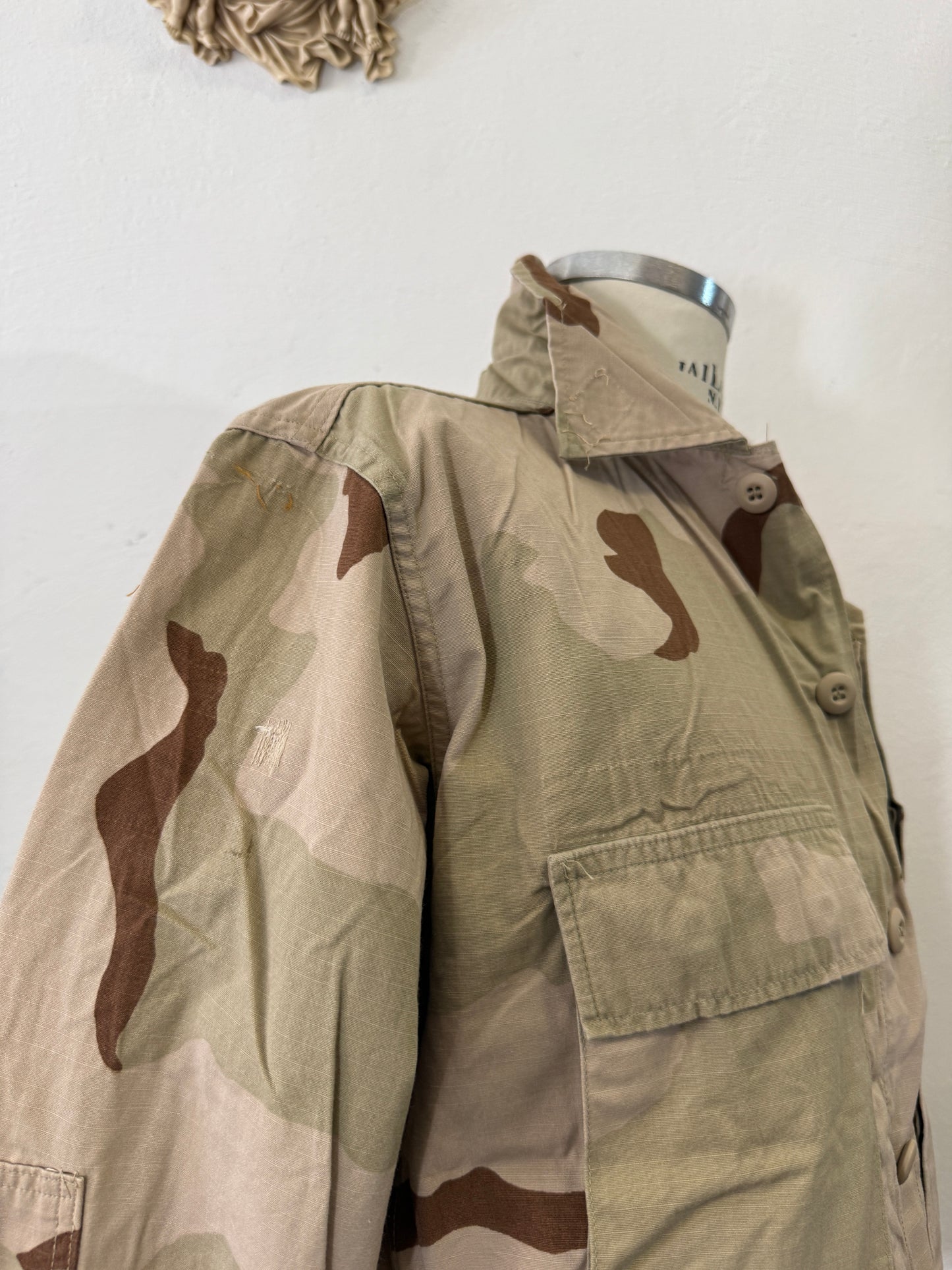 Vintage BDU Camo Jacket Ripstop US Army “M”