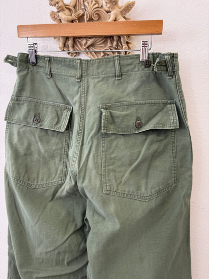 Vintage Og 107 Us Army Fatigue Pants “W32”