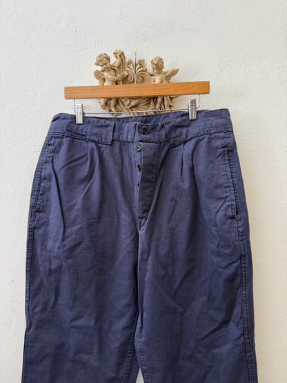 Vintage 80’s Italian Navy Pants “W35”