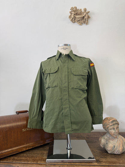 Vintage Spanish Army Shirt “XS”