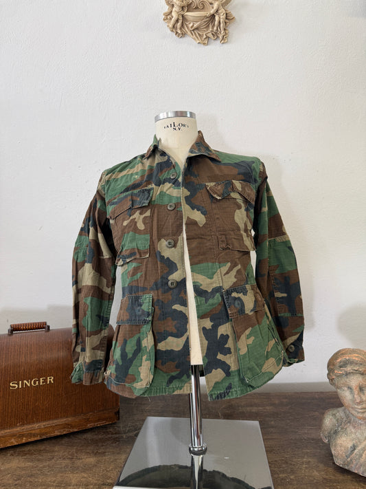 Vintage Woodland Us Army Jacket “XS”