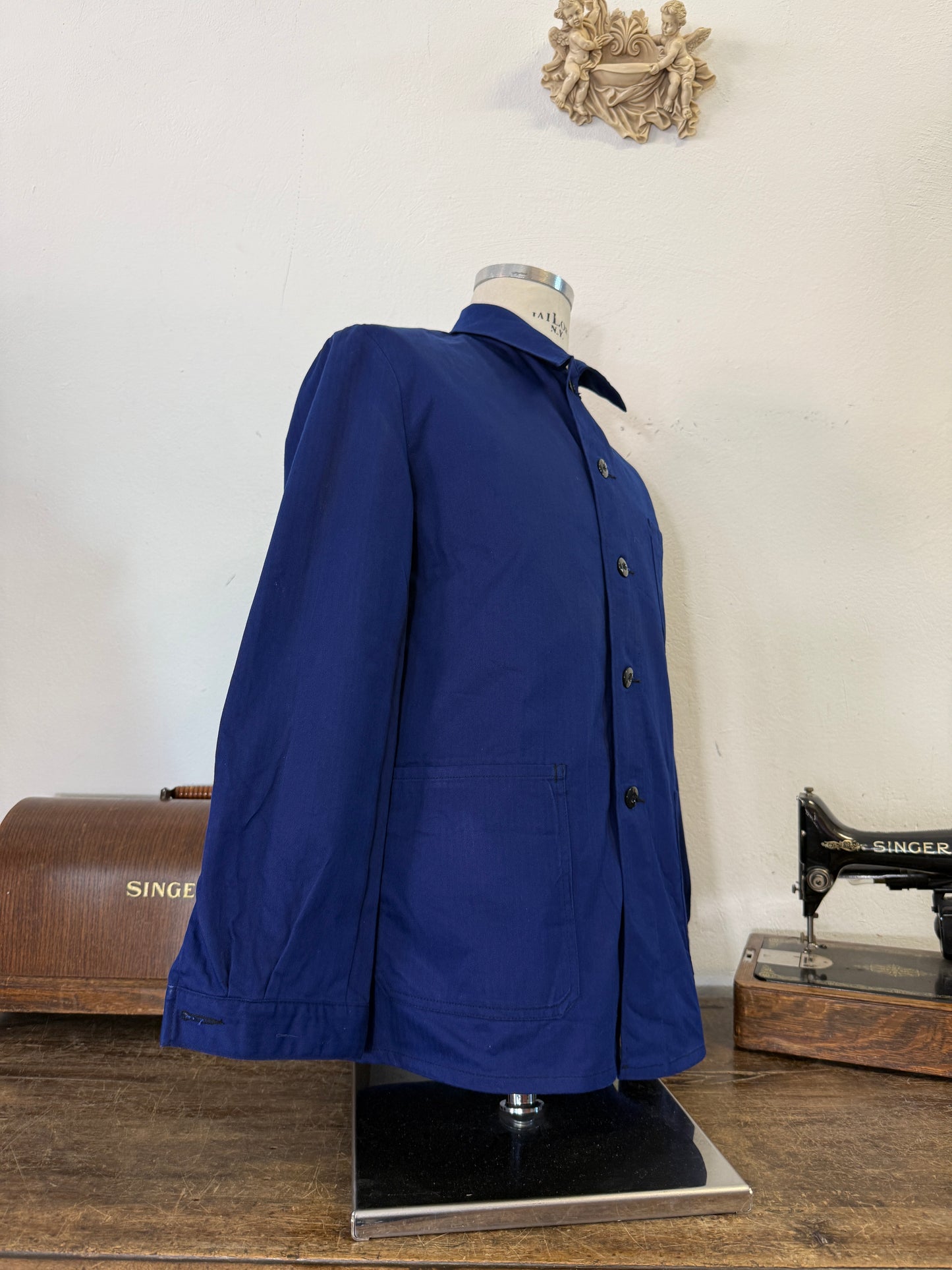 Vintage 80’s German Army Work Jacket HBT “L”