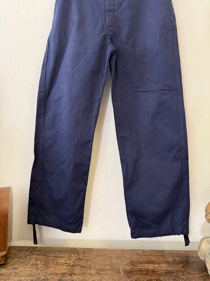 Vintage German Army Work Pants HBT “W36”