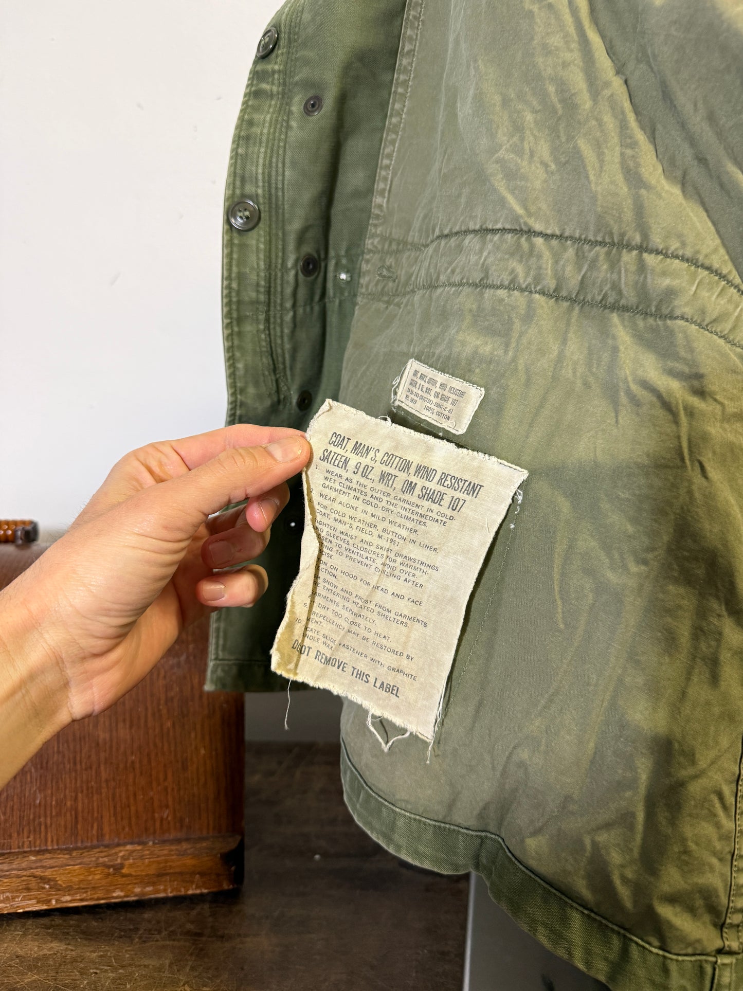 Vintage Field Jacket M51 US Army “M”