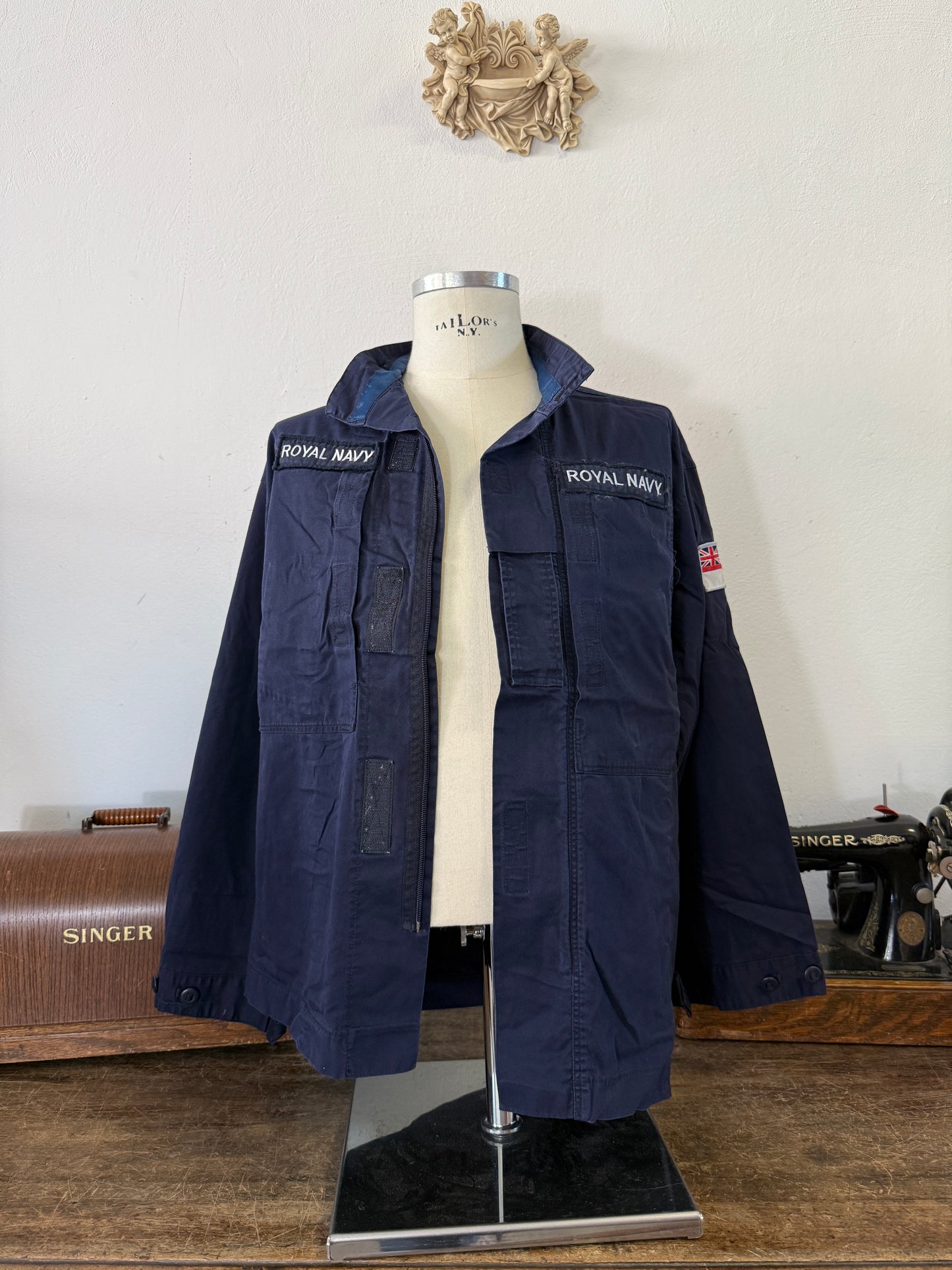 Vintage British Royal Navy Jacket “L”
