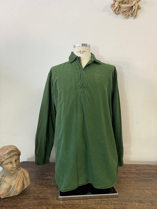 Vintage 80’s Swedish Army Shirt “L”