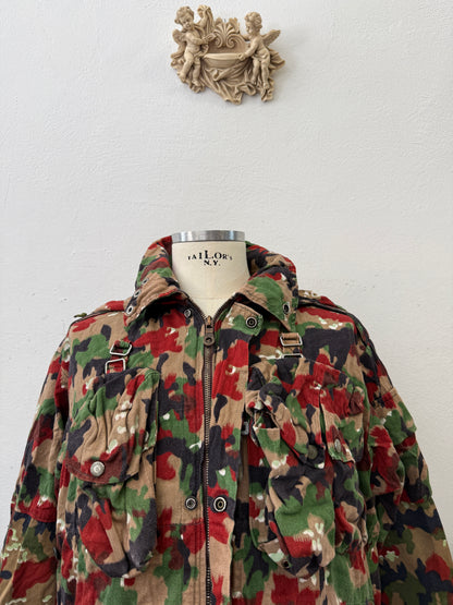 Vintage Swiss Army Camo Jacket M70 “L”