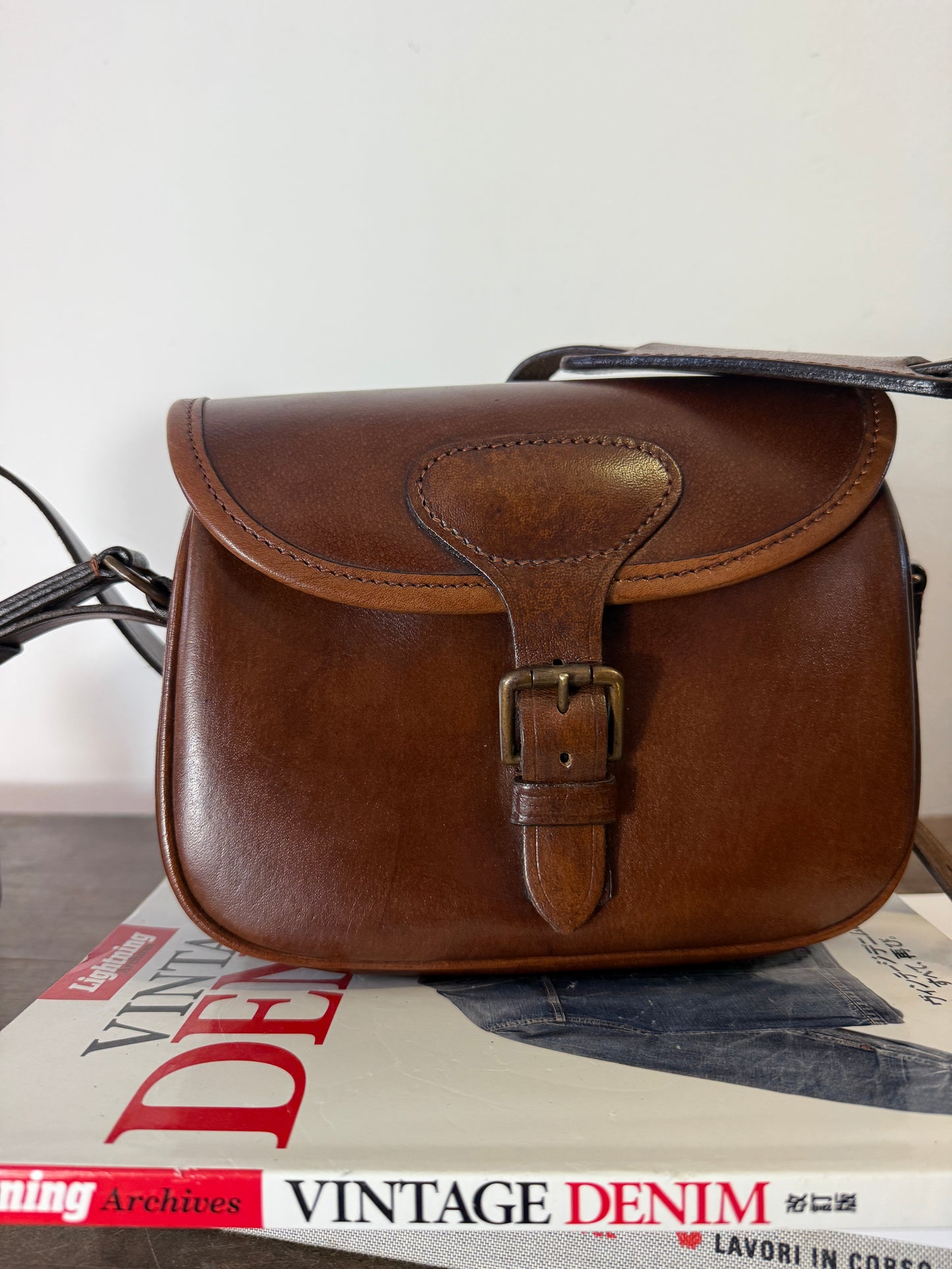 Vintage Saddle Bag - British Style