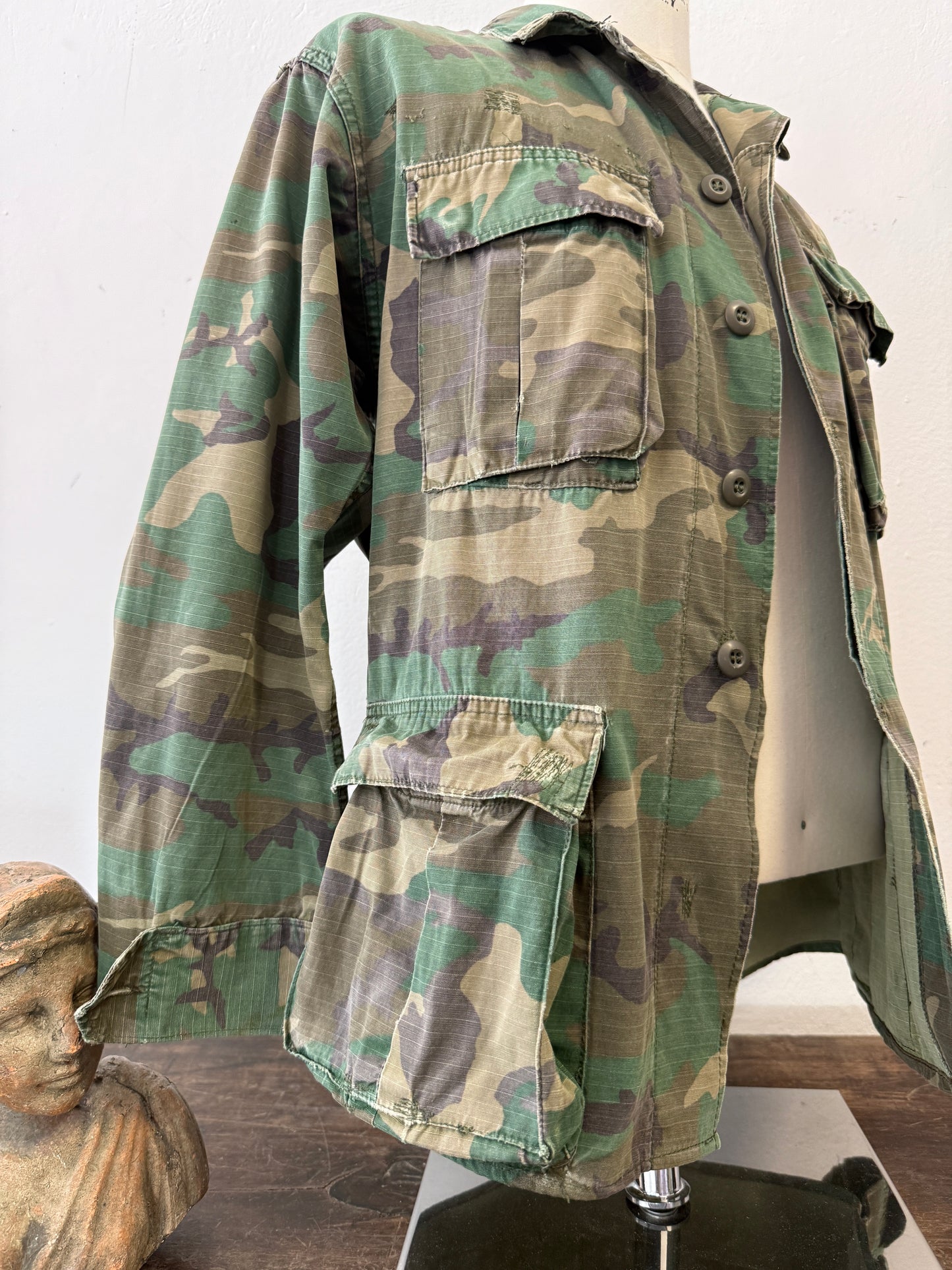 Vintage BDU Camo Jacket Ripstop “S”