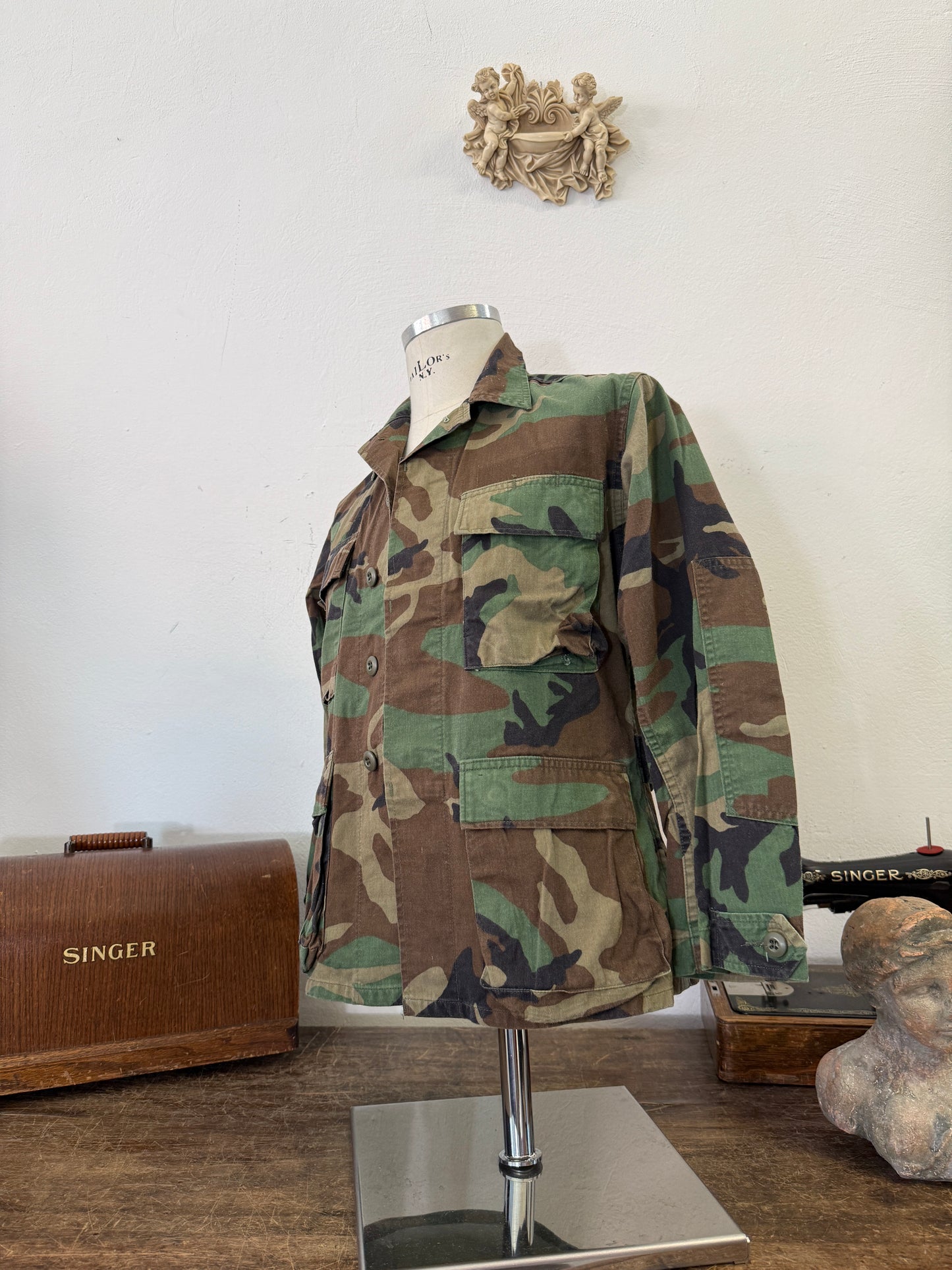 Vintage Woodland Us Army Jacket “XS”