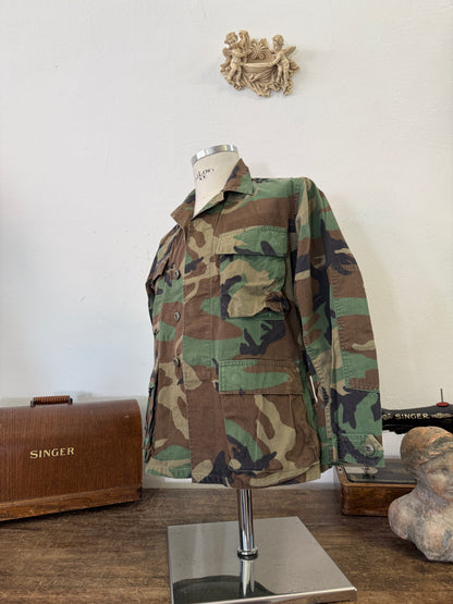 Vintage Woodland Us Army Jacket “XS”