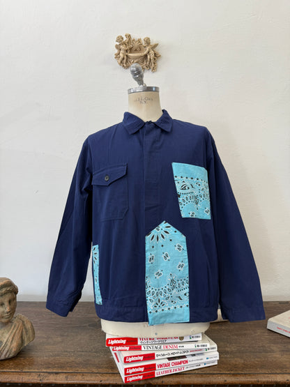 Vintage 90’s Bandana Workwear Jacket “L”
