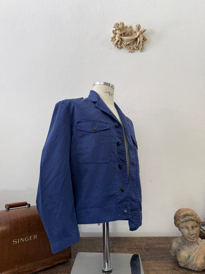 Vintage 80’s Swedish Army Work Jacket “S/M”