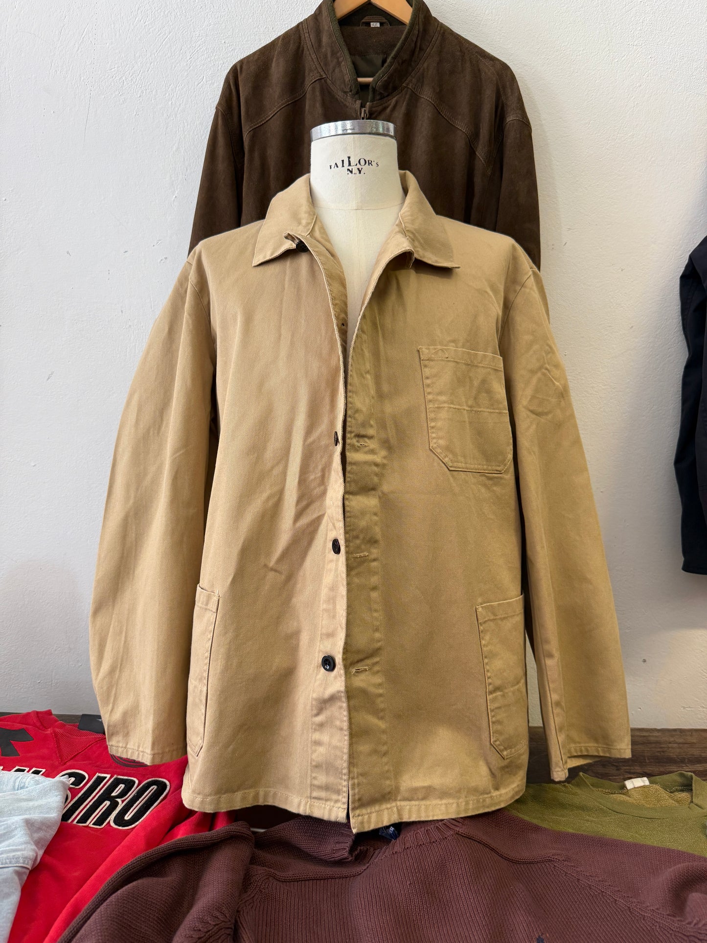 Vintage 80’s Sand Work Jacket “XL/XXL”
