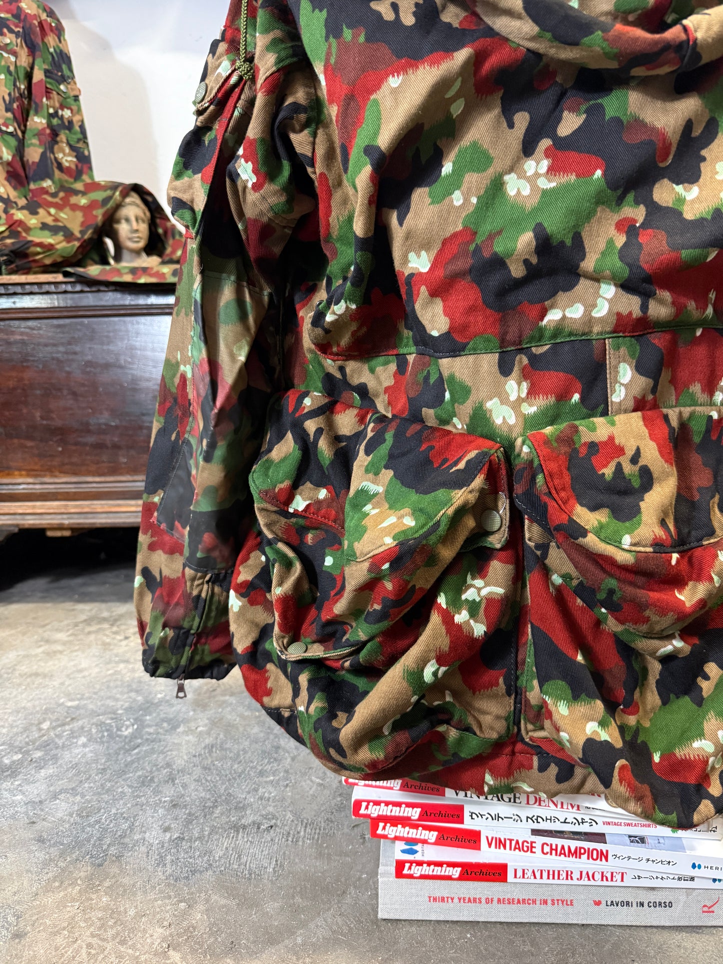 Vintage Swiss Army Camo Jacket M70 “M/L”