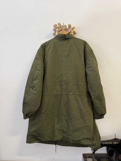 US OD M65 SHELL PARKA WITH LINER - REPRO “L/XL”