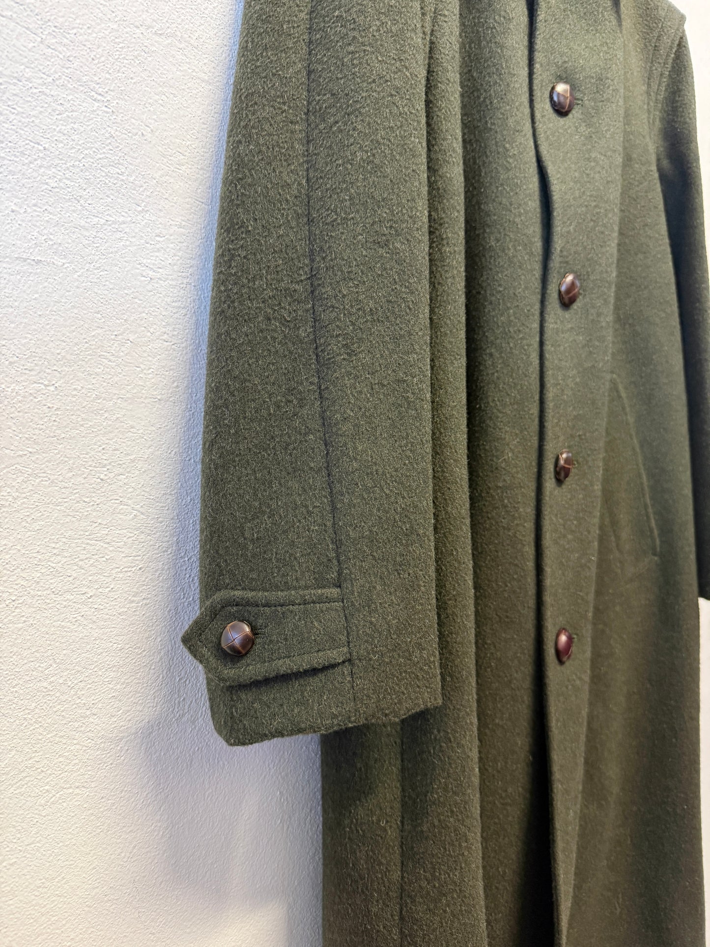 Vintage 80’s Loden Coat “L”