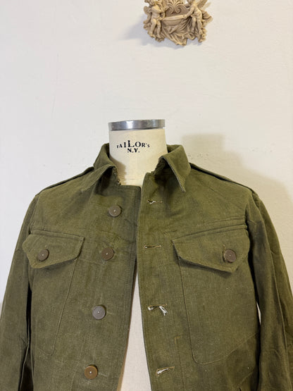 Vintage 50’s Selvedge British Army Jacket “S”