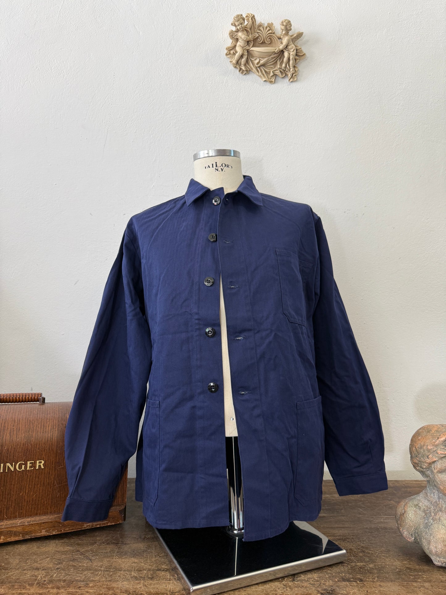 Vintage 90’s German Army Work Jacket HBT “L”