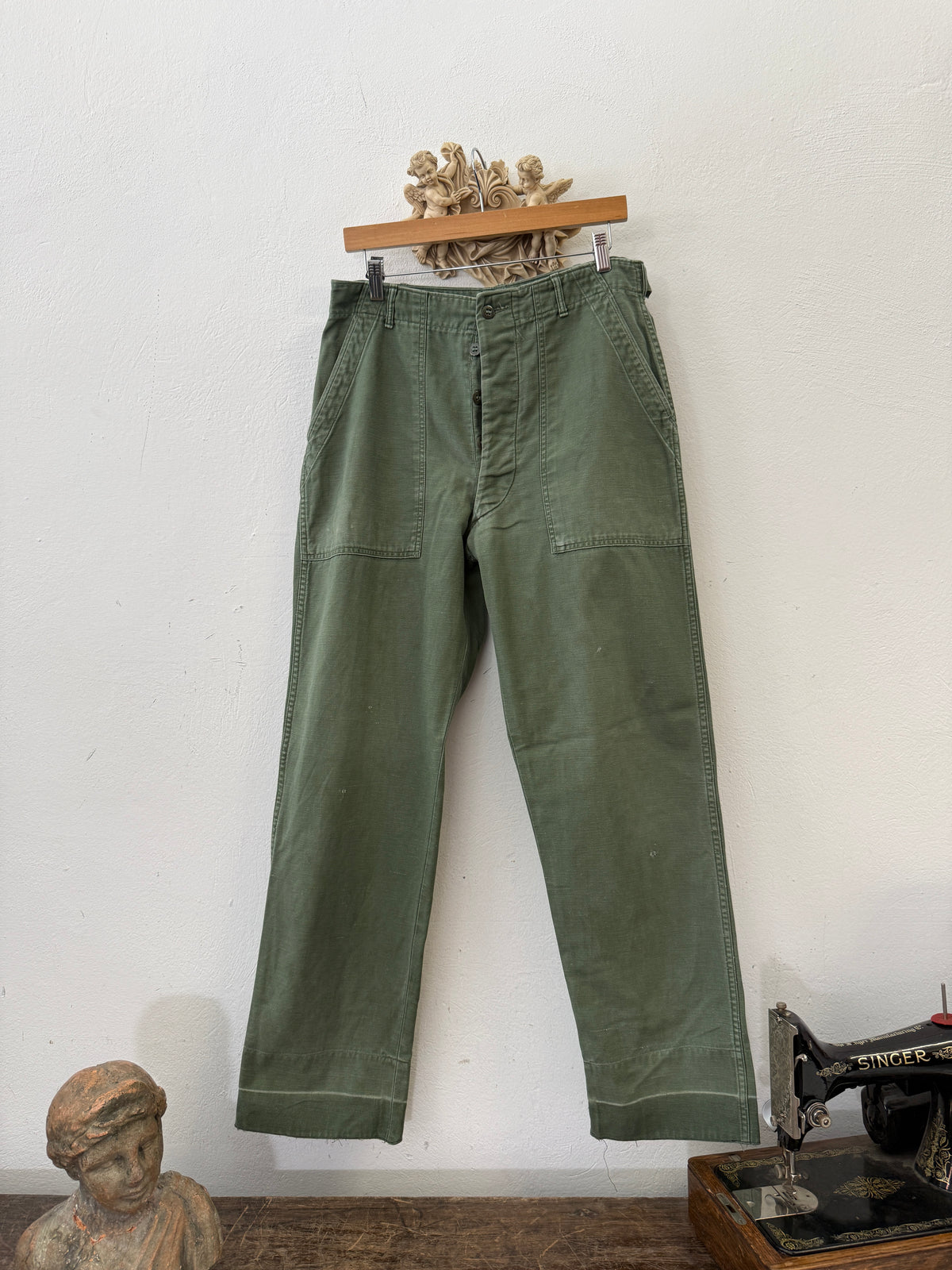Vintage Og 107 Us Army Fatigue Pants “W33”