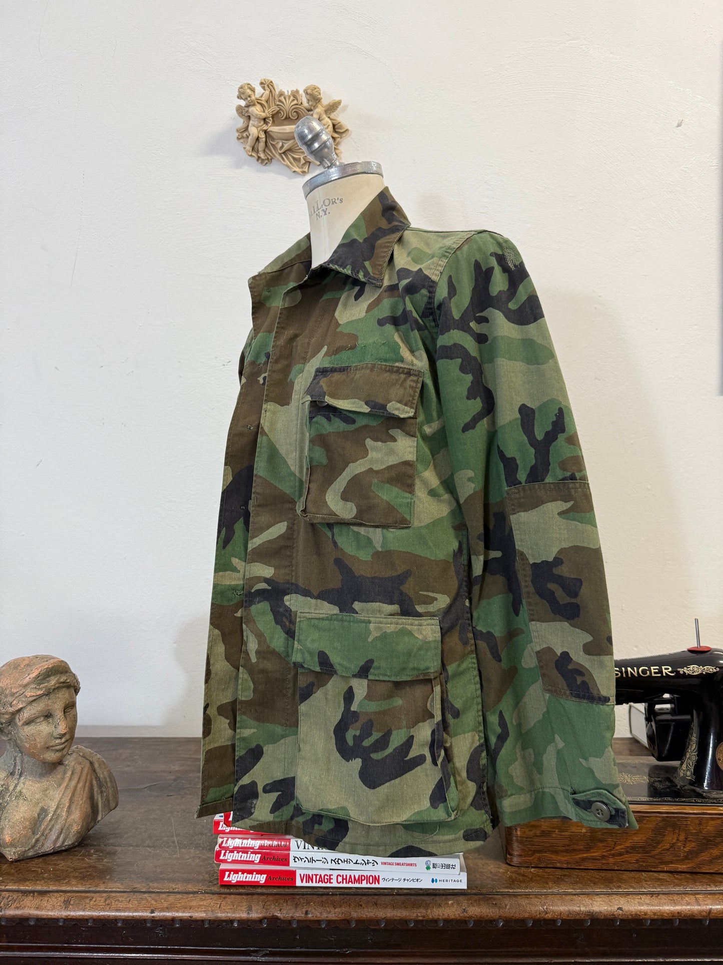 Vintage Woodland Jacket Us Army “M/L”