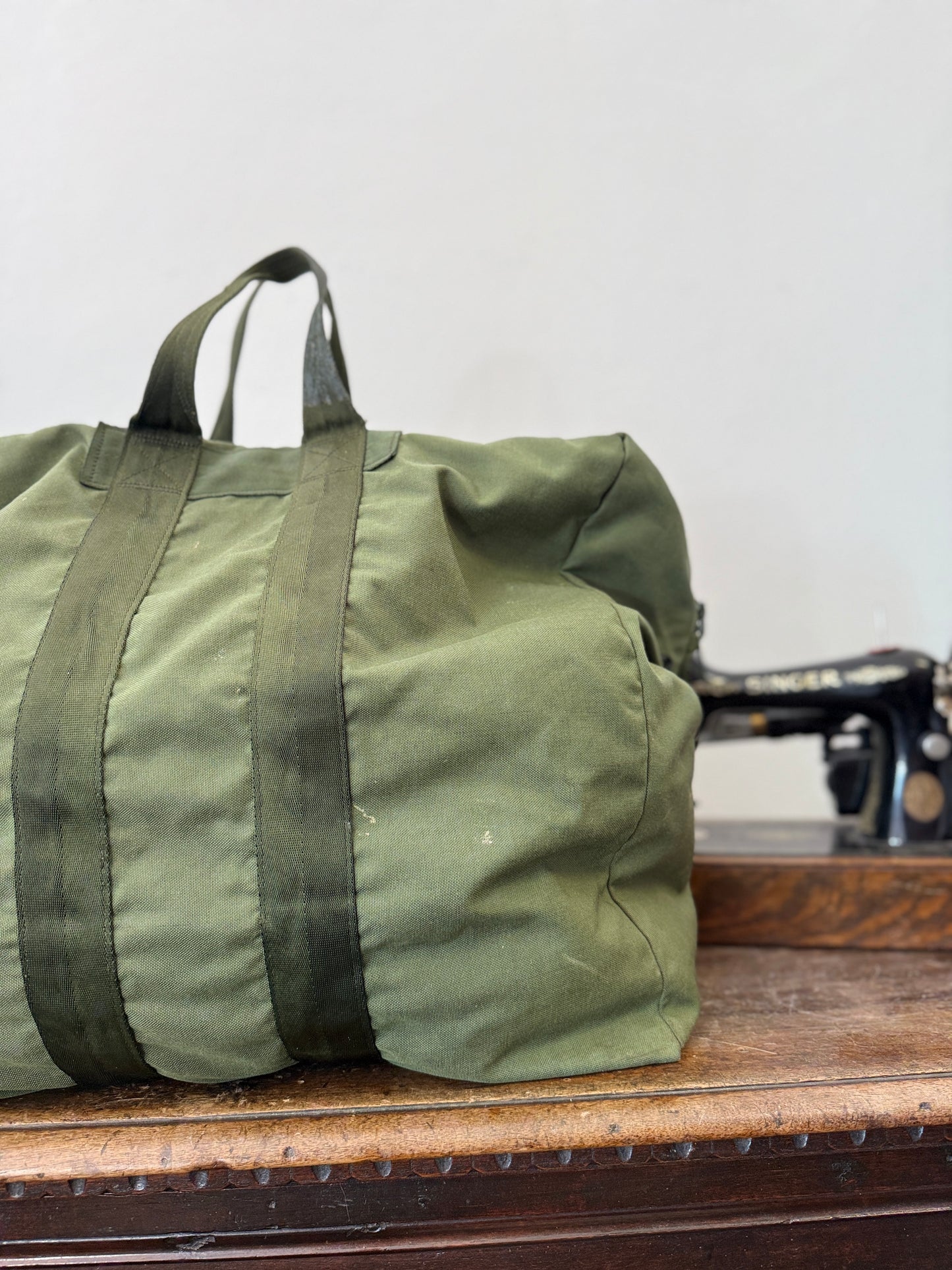 Vintage Nylon Us Flyers Kit Bag
