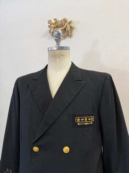 Vintage Us Double Breasted Jacket “M”